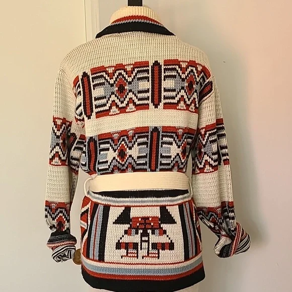 Vintage Wrap Sweater - Picture 3 of 4